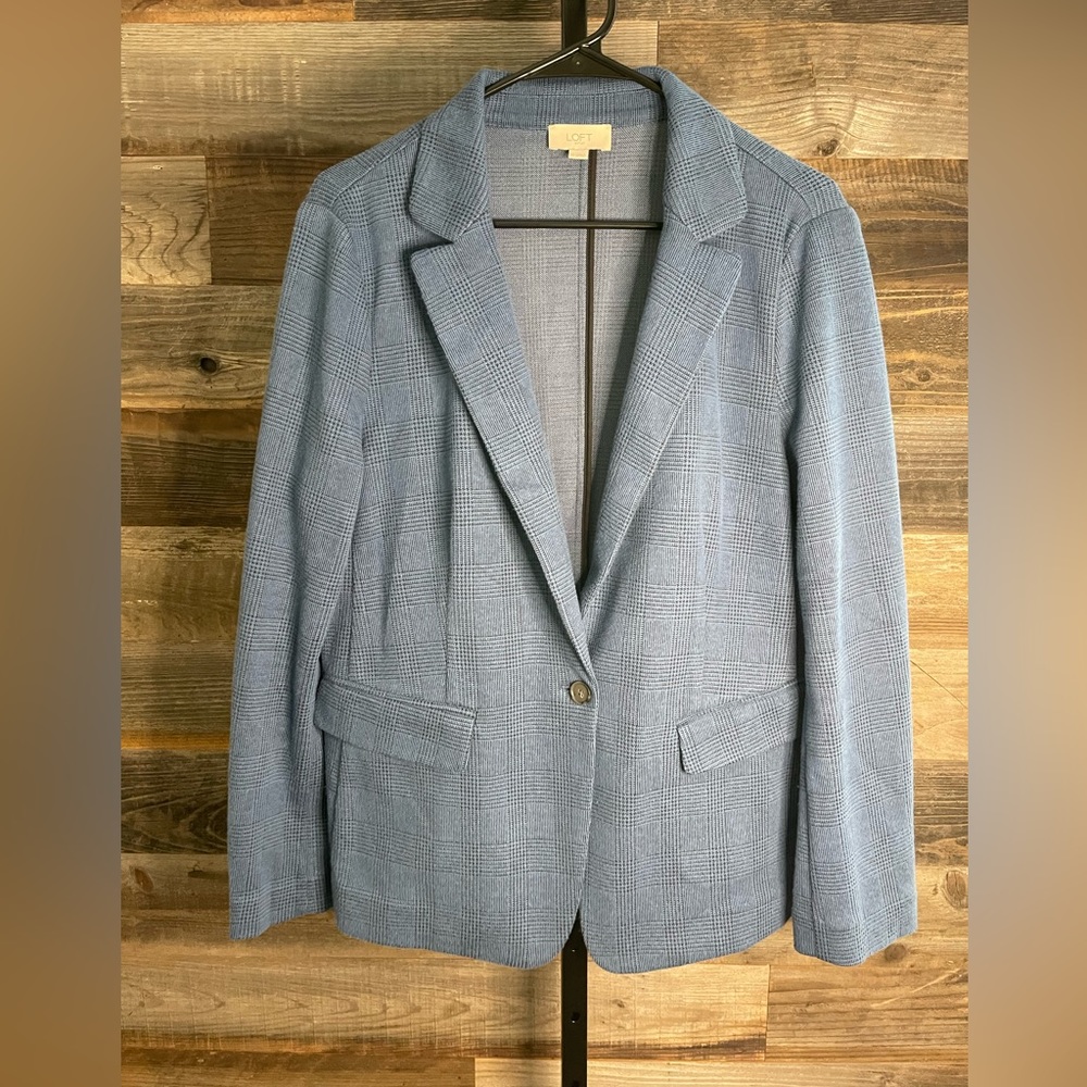 EUC LOFT Outlet Knit Blazer